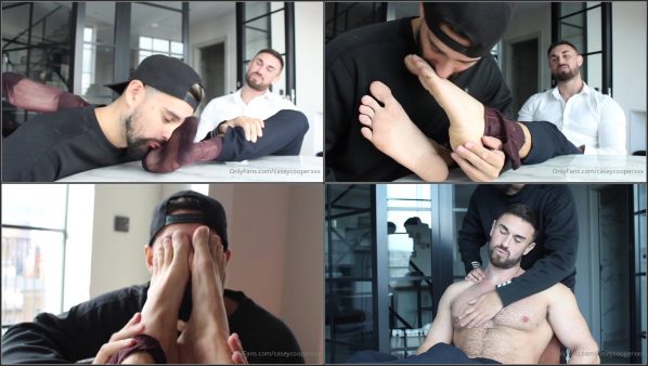 Casey Cooper Foot Fetish Ben Dudman Worshiped GAY BDSM Free  